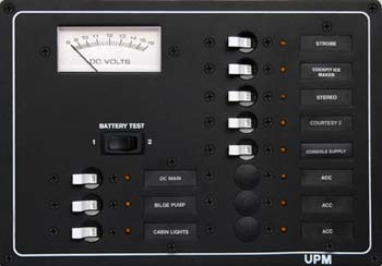 1200-01 dc control panel